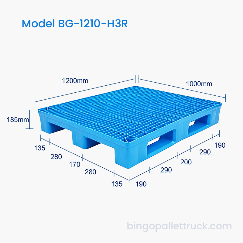 1200x1000mm Heavy Duty 3 Runner muovilava