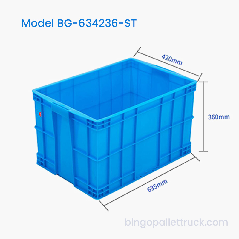 78L HDPE pinottava teollisuussäilytysastia varastoon