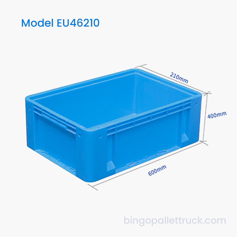 43L HDPE EU:n muovinen säilytysastia sisäkäyttöön